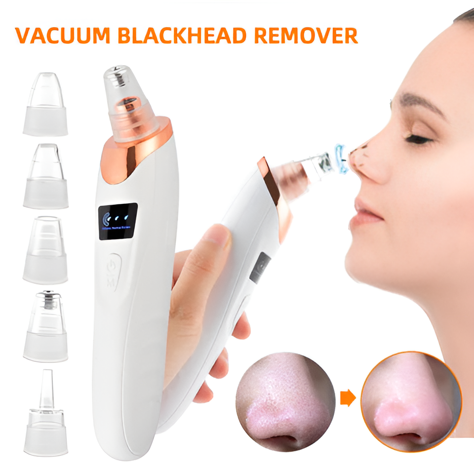 5 IN 1 Blackheads Remover Vacuum Rechargable